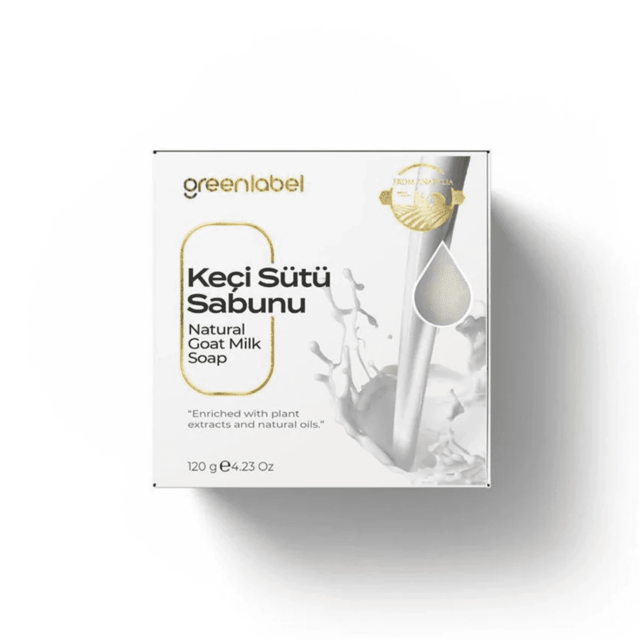 Greenlabel Doğal Keçi Sütü Sabunu 120 g x 12 Adet