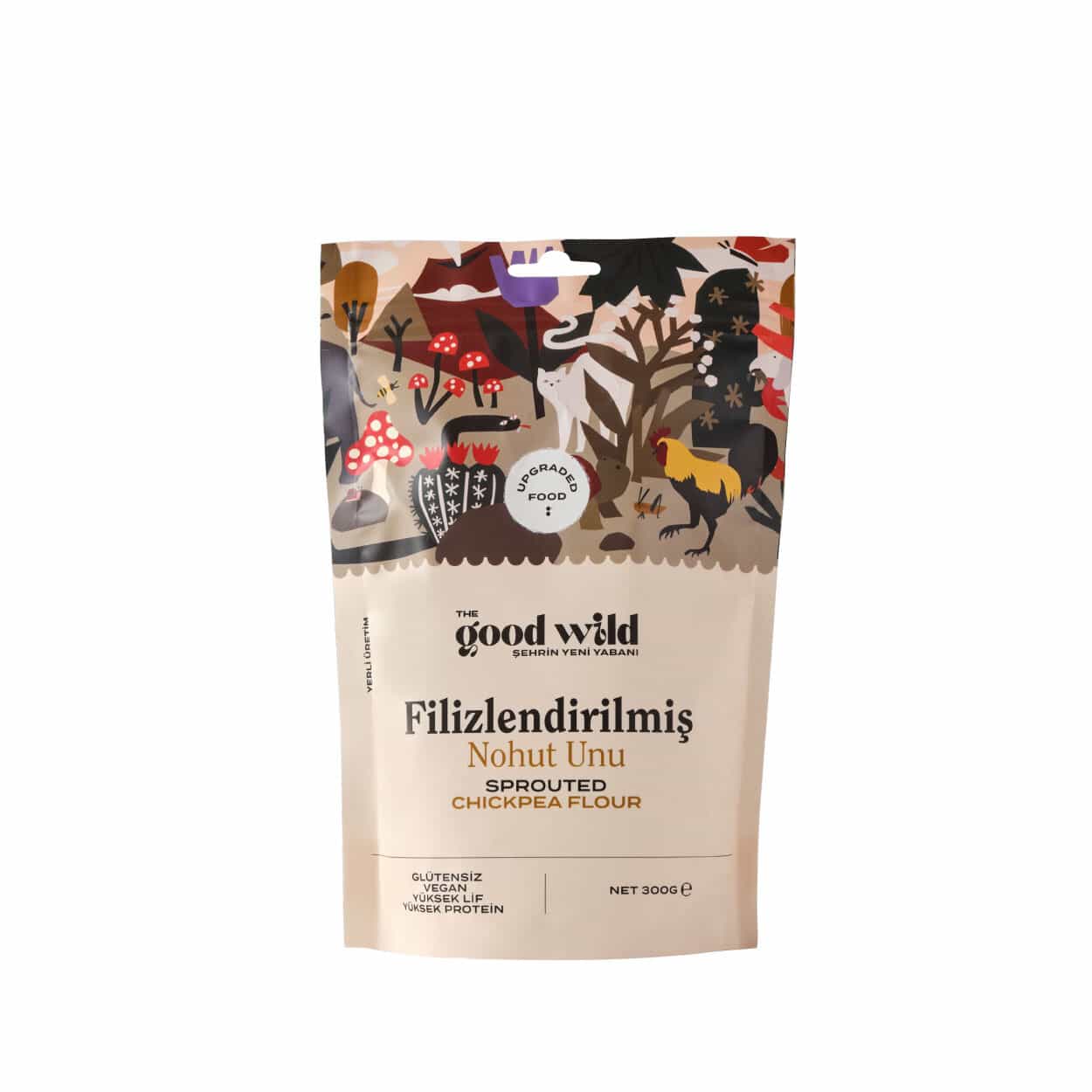 The Good Wild Filizlendirilmiş Nohut Unu 300 g