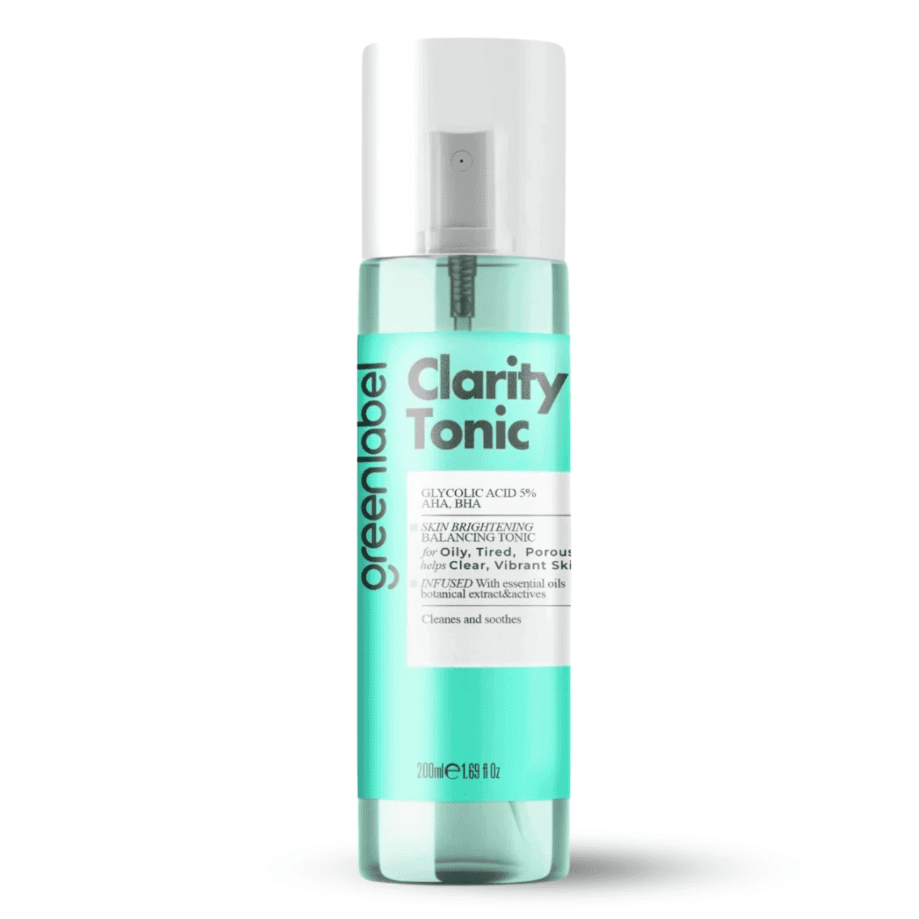 Greenlabel Clarity AHA & BHA Gözenek Sıkılaştırıcı Tonik 200 mL x 12 Adet
