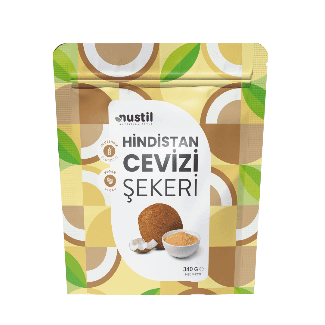 Nustil Glutensiz Hindistan Cevizi Şekeri 340 g x 3 Adet