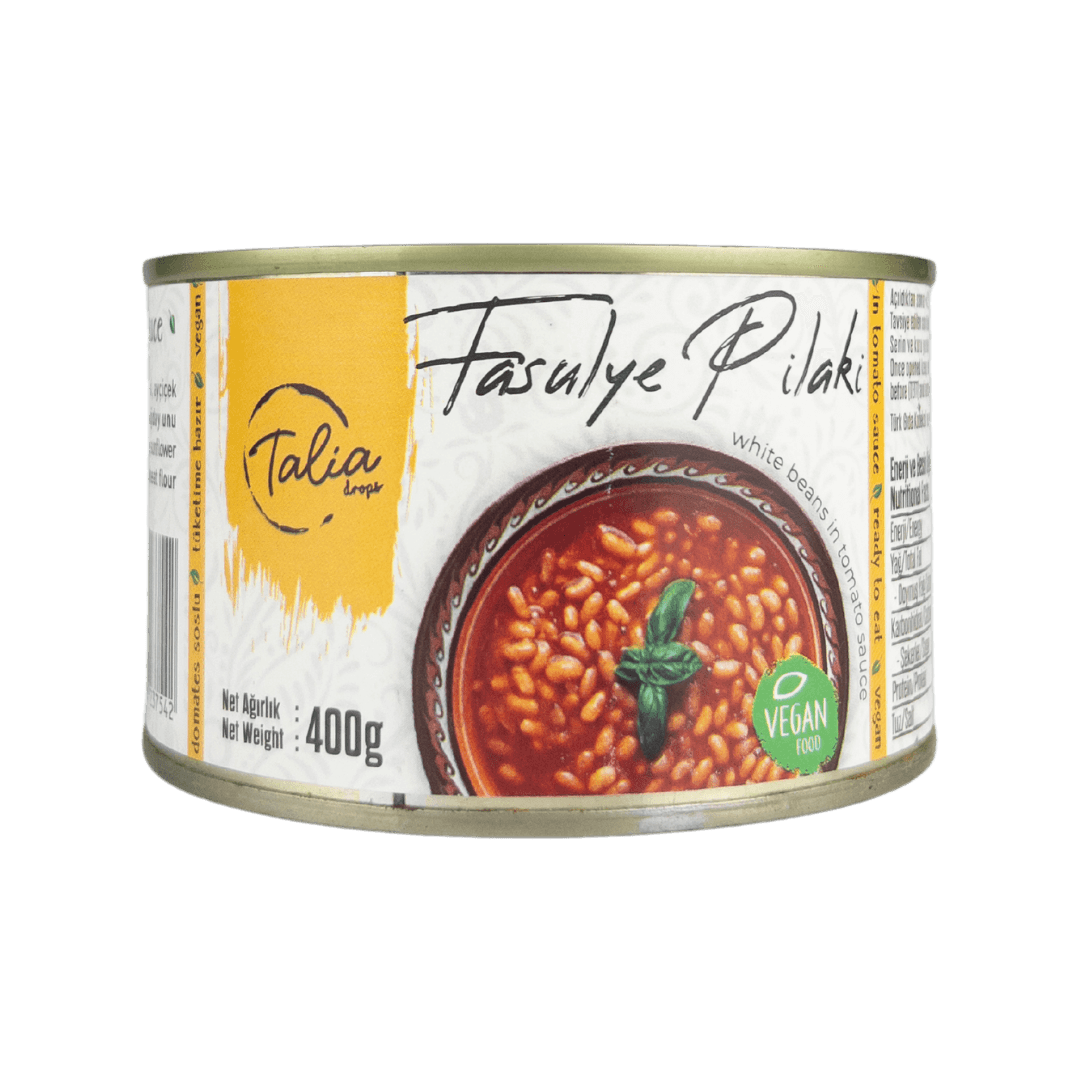 Talia Fasulye Pilaki 400 g x 12 Adet